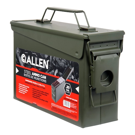 Allen Co Steel Ammo Can .30 Caliber, Green 5930